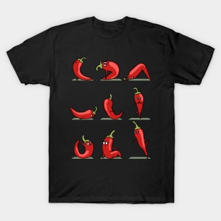 Chilli Pepper Yoga T-Shirt